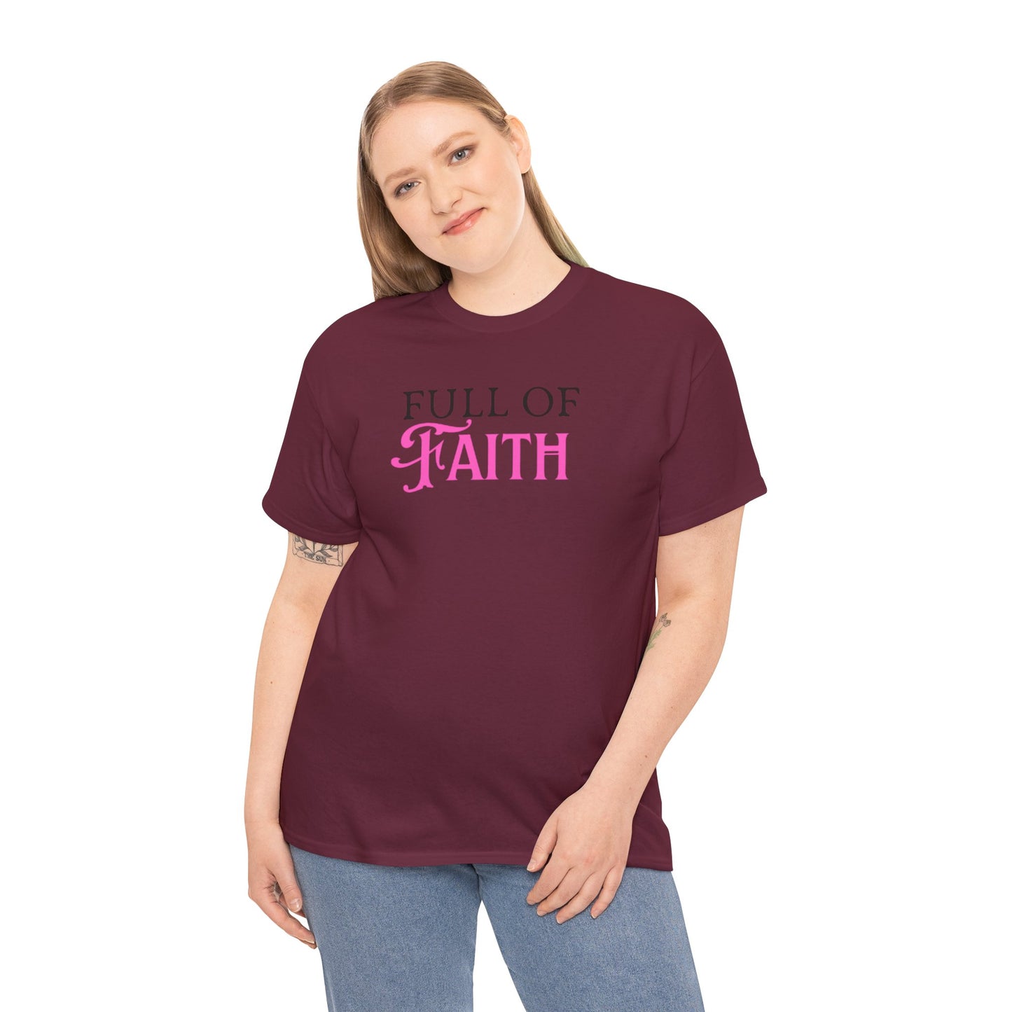 Full of Faith Unisex Heavy Cotton T-Shirt