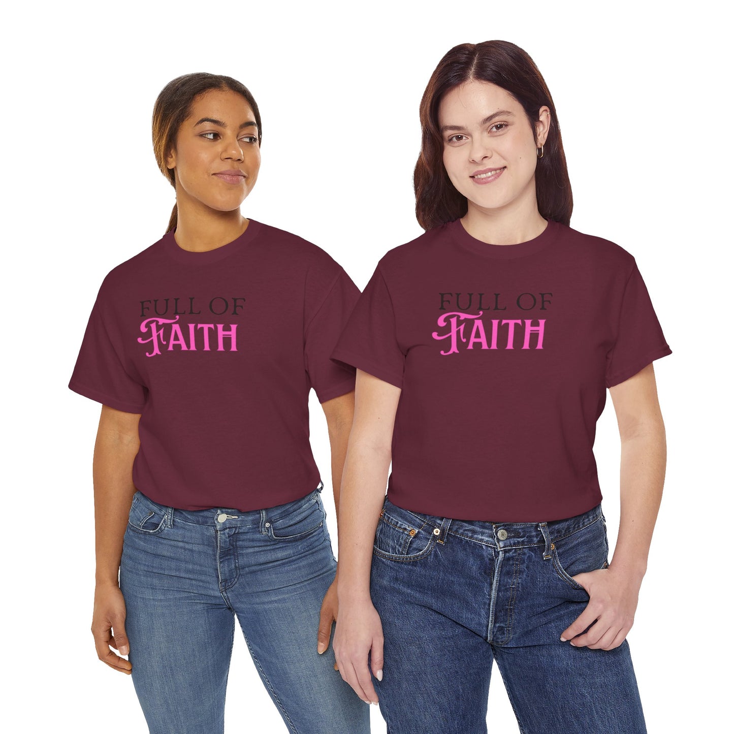 Full of Faith Unisex Heavy Cotton T-Shirt