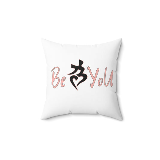 BeYoU Spun Polyester Square Pillow