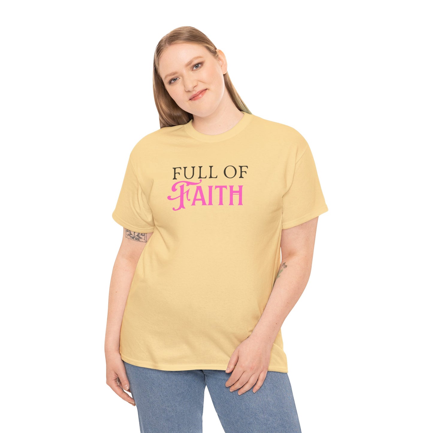 Full of Faith Unisex Heavy Cotton T-Shirt