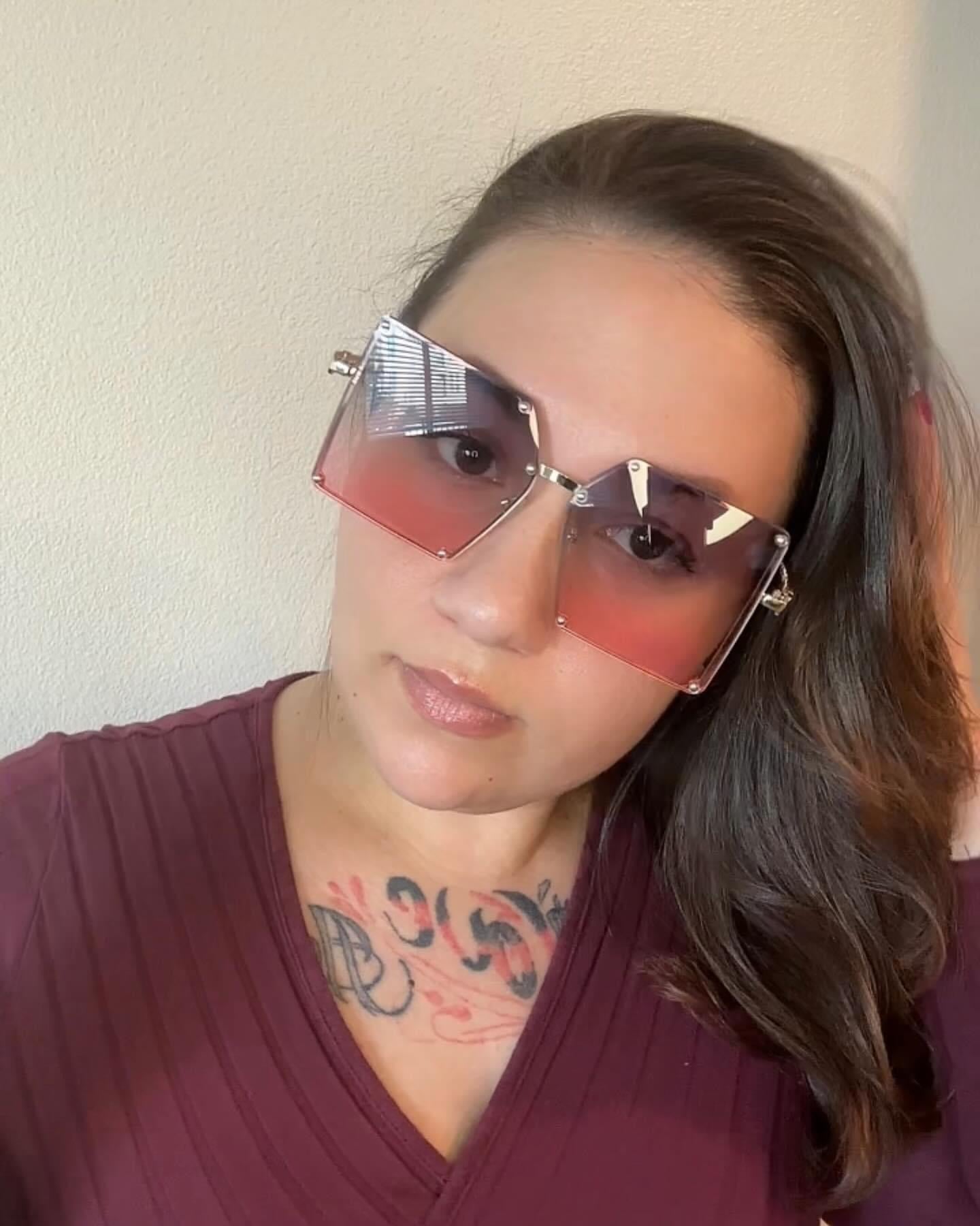 Gold/Gray/Pink Sunglasses