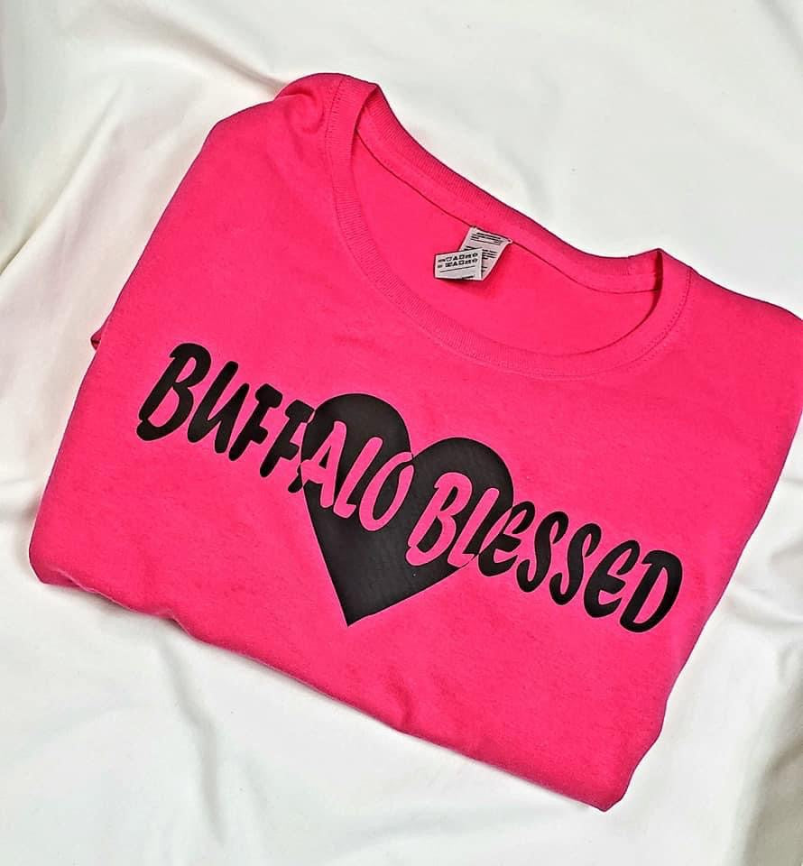 Womens Buffalo Blessed Tshirts